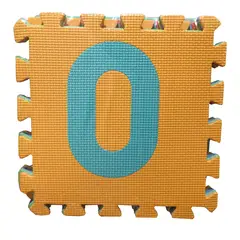 PELLITOS - ALFOMBRA GOMA EVA NUMEROS 10 PIEZAS 30x30x1