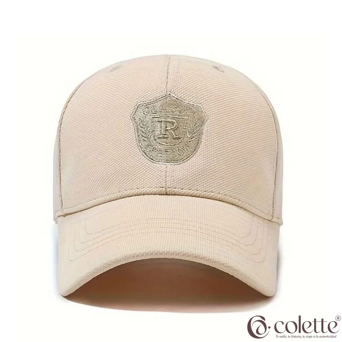 COLETTE - Gorro Beisbol Clasico Algodón Elegante Bordado