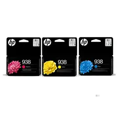 HP - Cartuchos de Tinta 938 mcy Pack Original