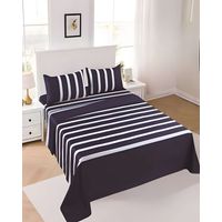 JUEGO DE SABANAS DE VERANO 1 PLAZA AZUL OSCURO