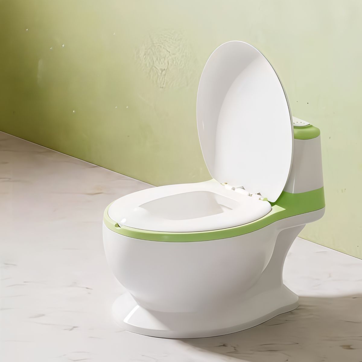 OASIS - Bacinica Bañito Entrenador Niños  Con Sonido Verde