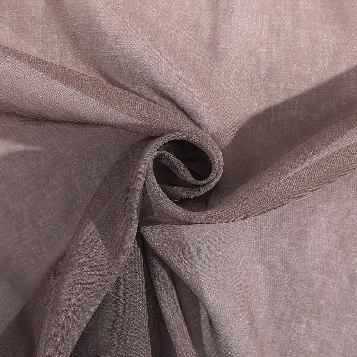 DIANA - CORTINA VISILLO DEGRADE 2 PAÑOS 140CM X 240CM COLOR MARRON