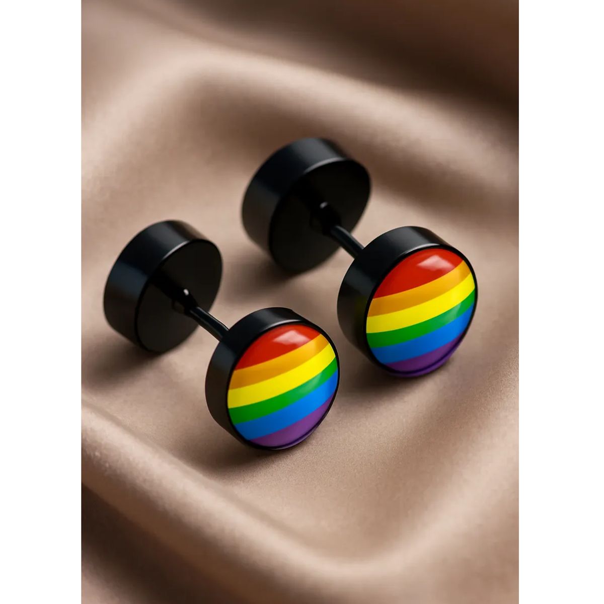 GENERICO - Aros Black De Diversidad Hombre Mujer Moda Royal Madriz