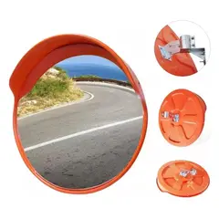 KINDA NICE - 80 Cm Espejo Convexo Gran Angular Con Dirección En Carretera