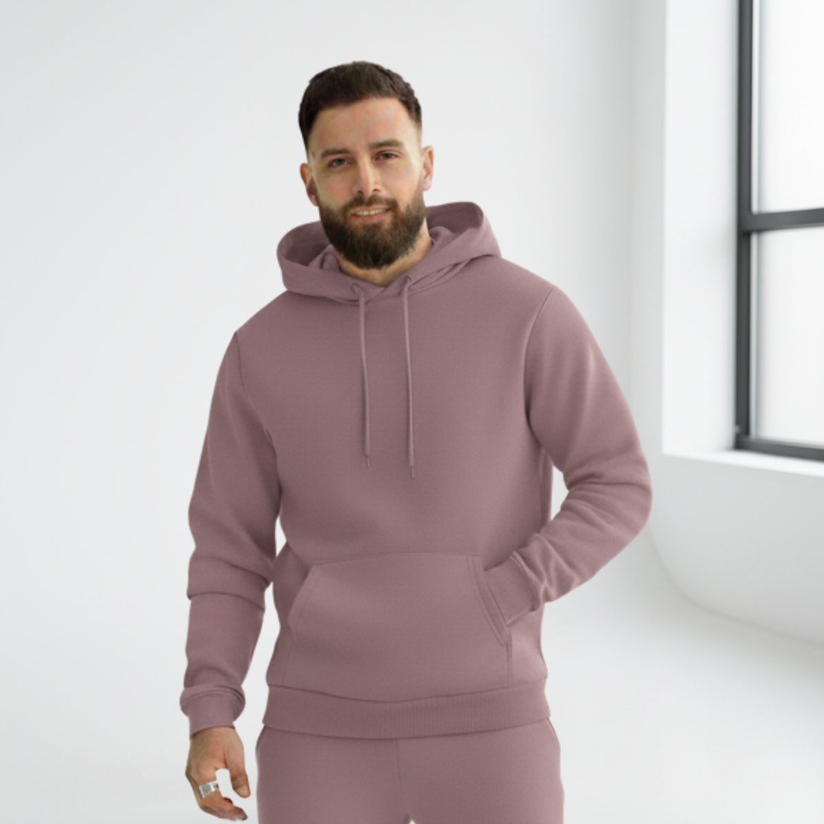 DESIGNERS - Polerón Hombre Canguro Algodón con Capucha 7 Colores