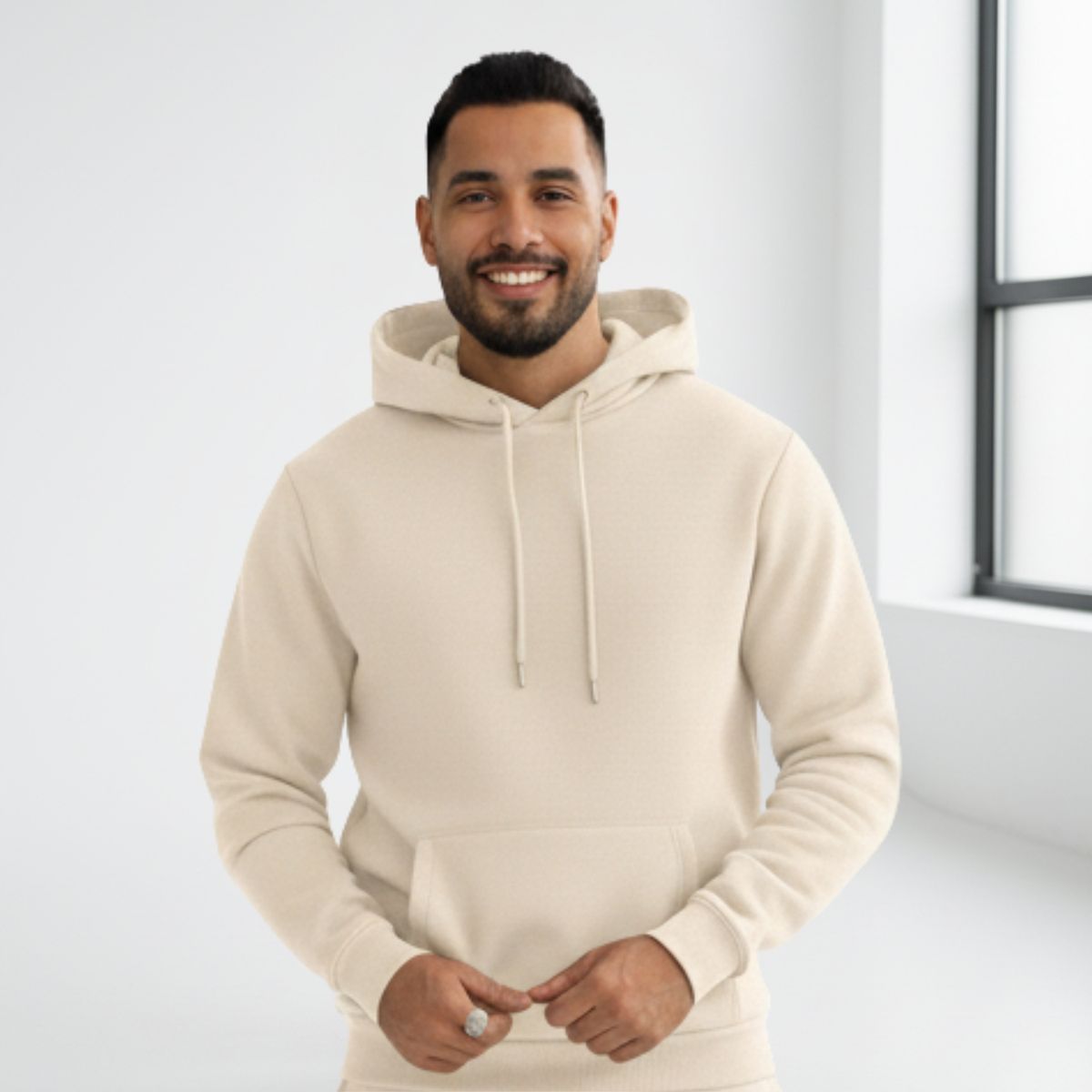 DESIGNERS - Polerón Hombre Canguro Algodón con Capucha 7 Colores