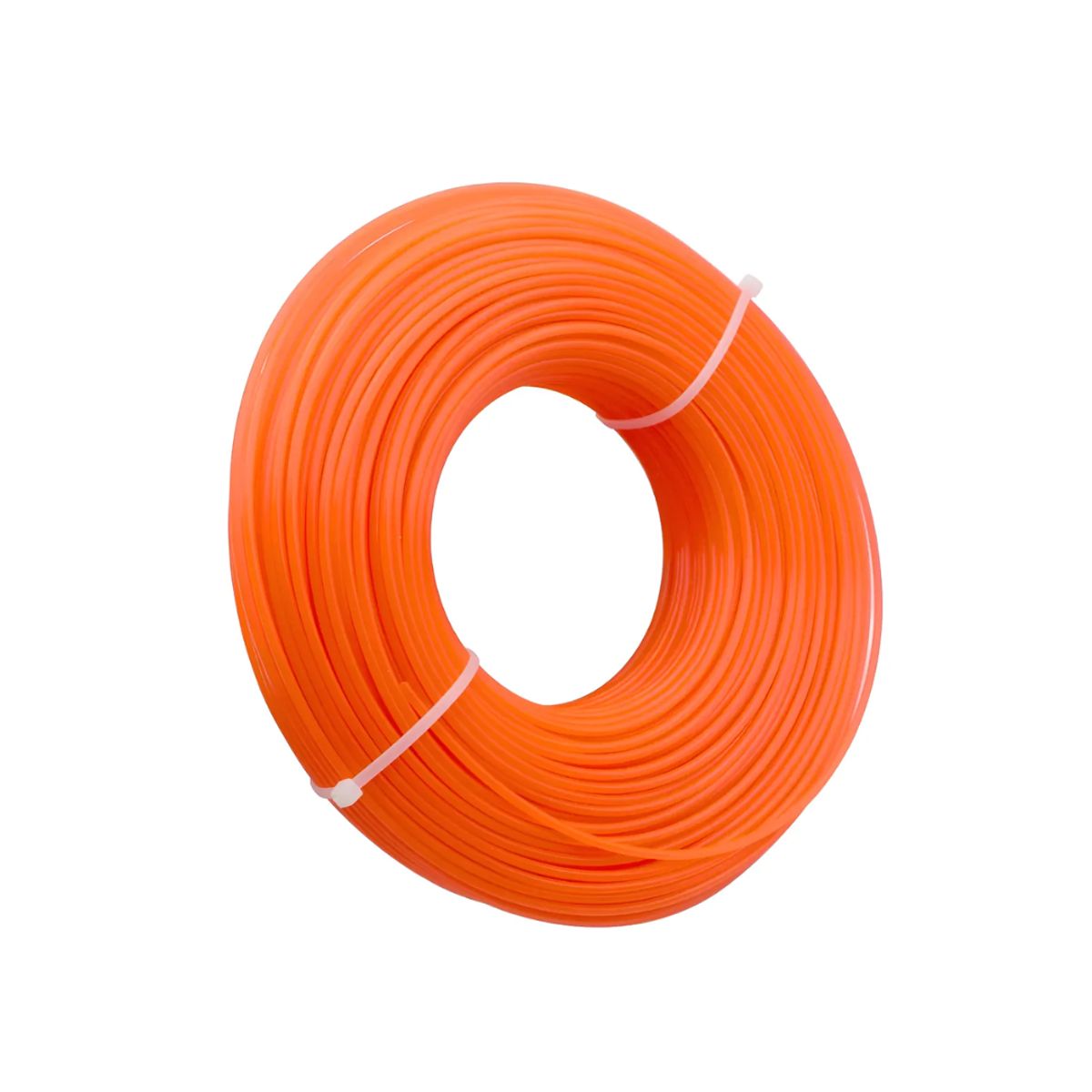 GENERICO - Hilo Nylon Orilladora Desmalezadora 24mm X 15mts Rojo