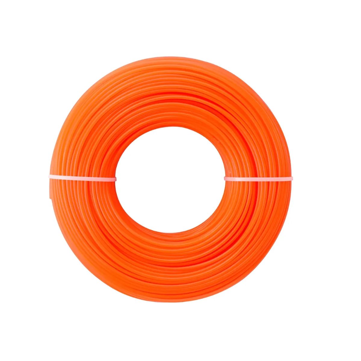 GENERICO - Hilo Nylon Orilladora Desmalezadora 24mm X 15mts Rojo