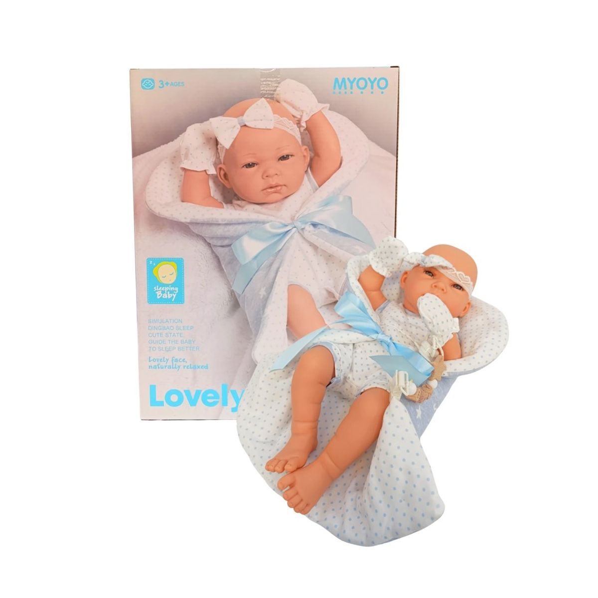 GENERICO - Juguete Muñeca Bebe Myoyo Realista