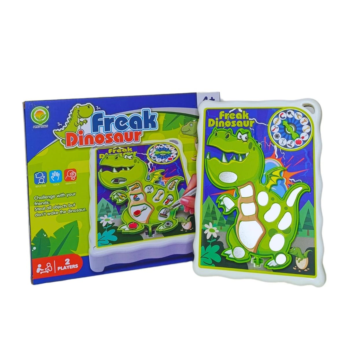 GENERICO - Juego De Mesa Infantil Operando Al Dinosaurio