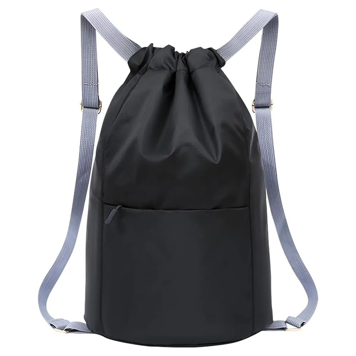GENERIC - Mochila Impermeable Con Cordón Para Deportes-Negro