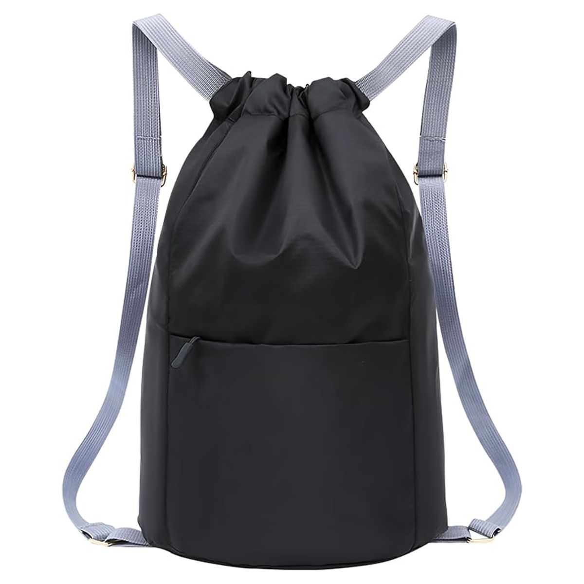 GENERIC - Mochila Impermeable Con Cordón Para Deportes-Negro