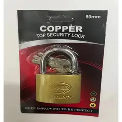 COOPER - CANDADO DE SEGURIDAD TOP 50MM INCLUYE 3 LLAVES