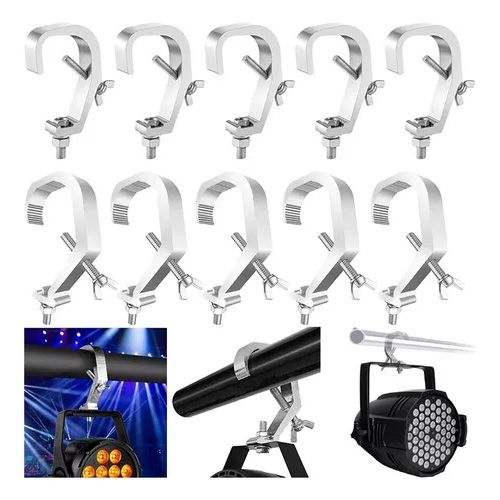 KINDA NICE Clamp Soporte Abrazadera De Aluminio Para Iluminacion 10pcs