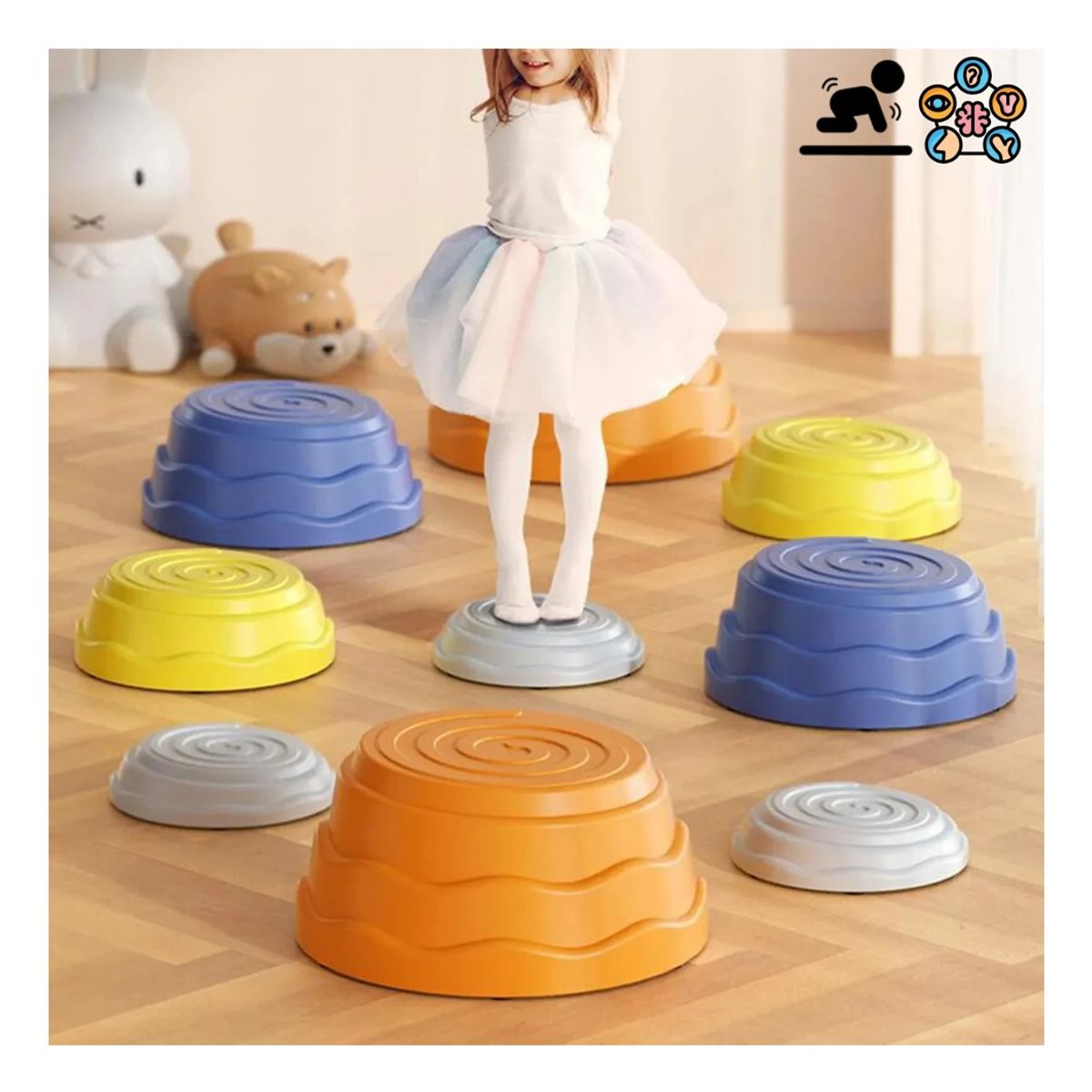 GENERICO - Juguete Cancha Sensorial De Obstáculos Infantil