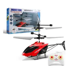 KINDA NICE - Mini Helicóptero Drone Con Sensor Juguete Volador Para Niños Rojo