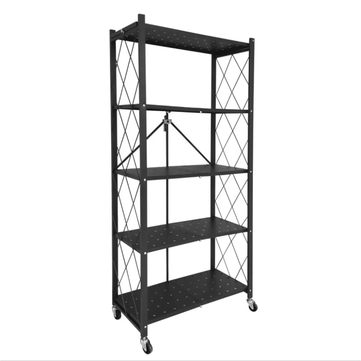 GENERICO - Repisa Estantería 5 Niveles Metalico Estanteplegable 90kg