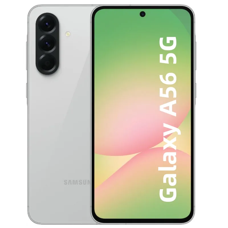 SAMSUNG - Samsung Galaxy A56 5G 256G 12GB - Gris Claro