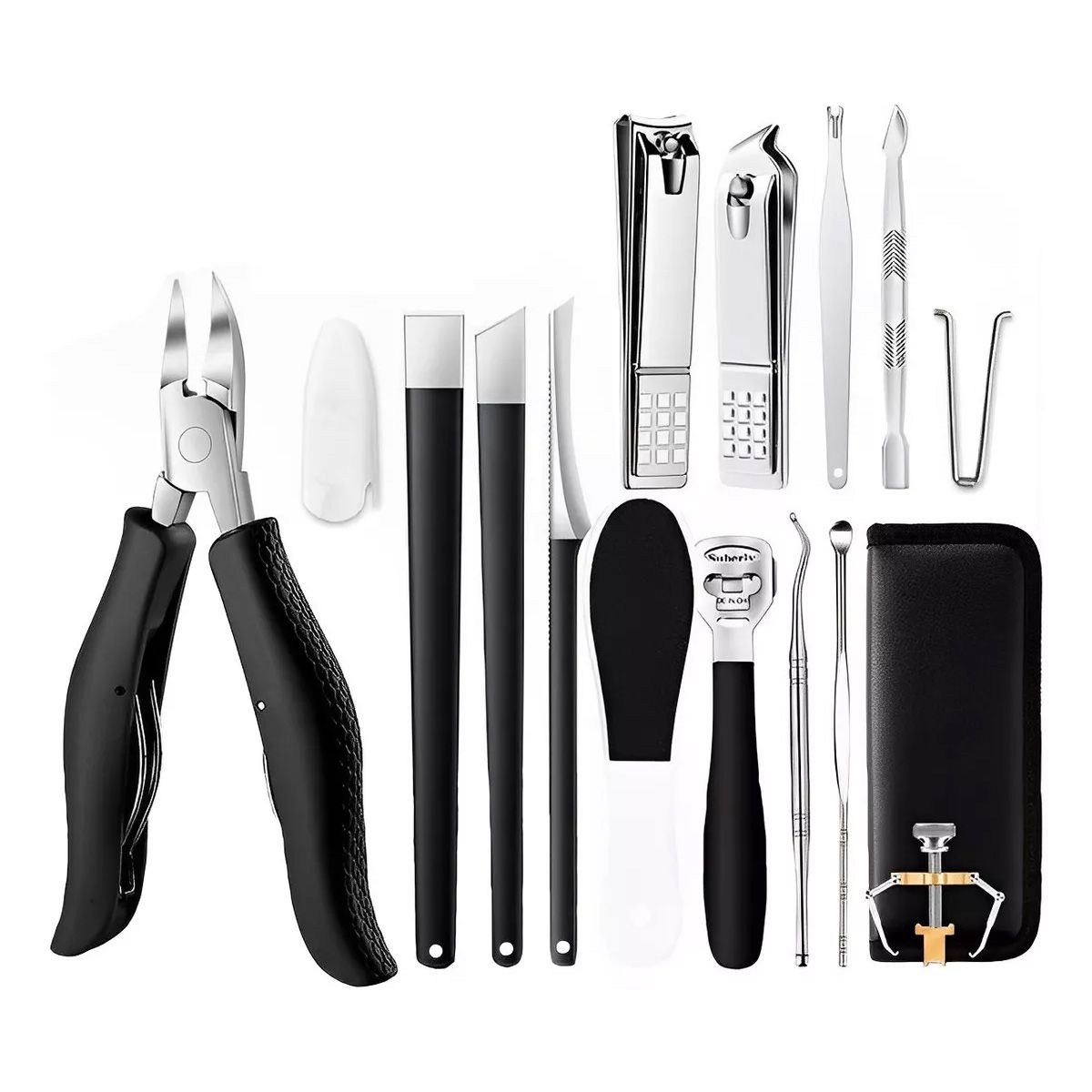 KINDA NICE - Sets 14 De Pedicura Cortauñas Profesional Manicure Uñas