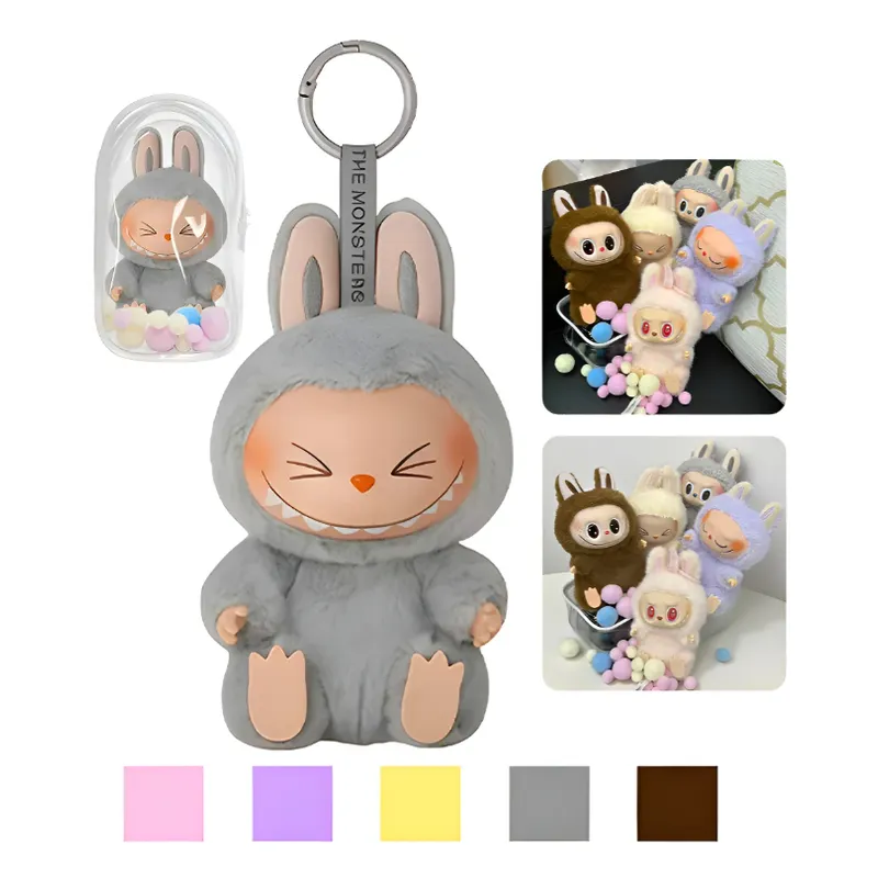 VERCI - Sentado Macaron The Monsters-gris