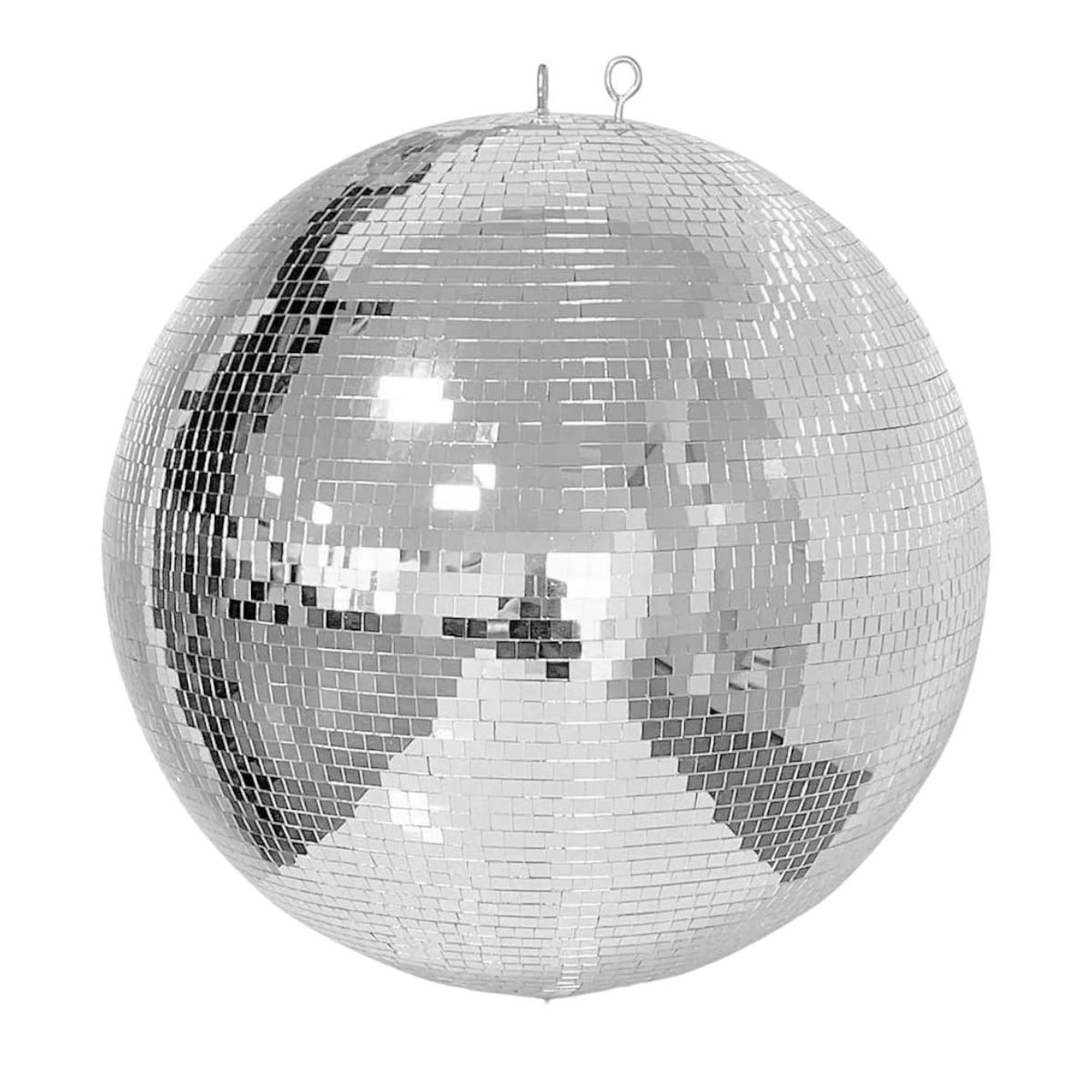 BIGBAMSPACE - Pelota de Discoteca de Cristal de 50cm Motor Giratorio