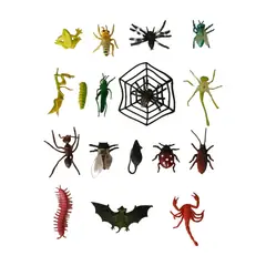 BIGBAMSPACE - Juguetes De Animales Insectos 17 Figuras S