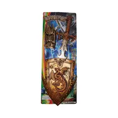 BIGBAMSPACE - Medieval Escudo Espadas Armadura 3