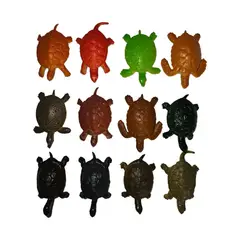 BIGBAMSPACE - Juguetes De Animales Tortugas 12 Figuras S