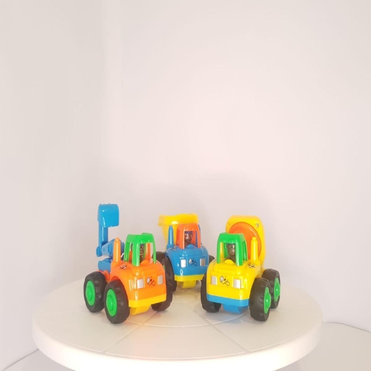 BIGBAMSPACE - Camiones De Juguete Construccion Set 3 Unidades