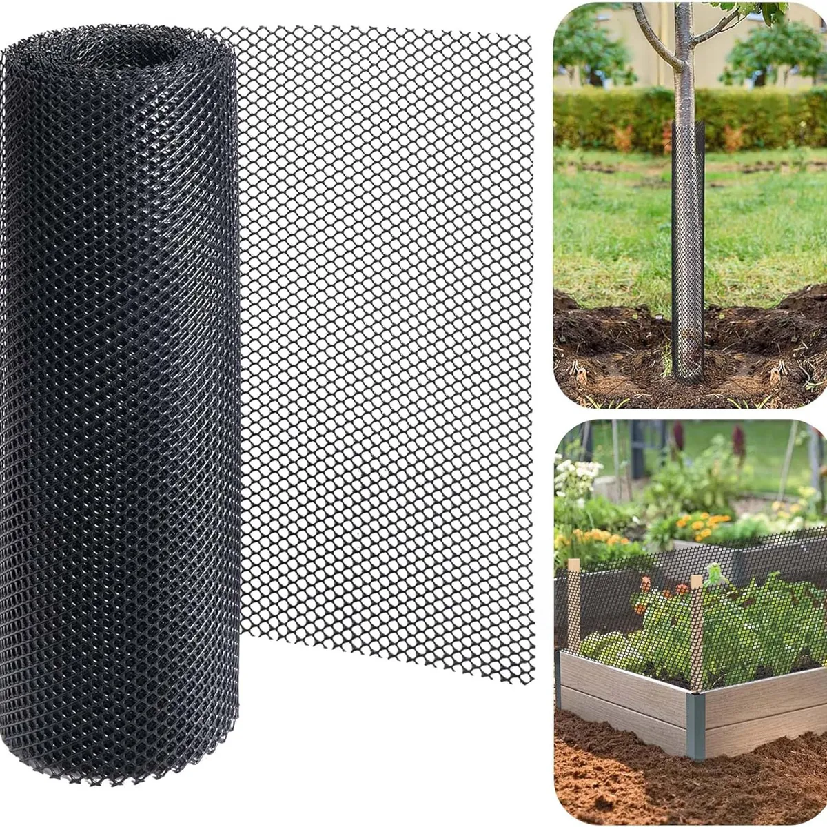 KUANGYE - Malla Protector De Arbol O Anticonejo 20d (31cm X 100 Metros
