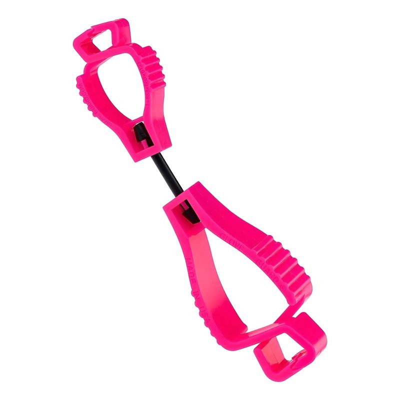 METALFER - Clip Porta Guante Glove Guard Rosa