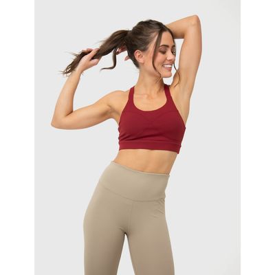 Imagen 2 del producto Peto Mujer High Support Granate