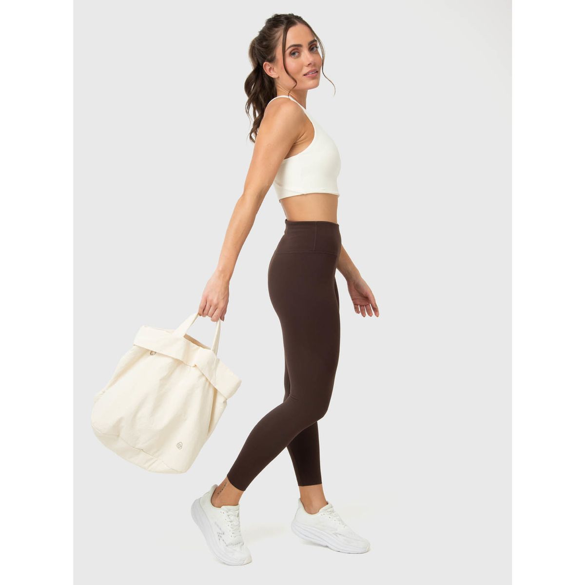 BSOUL - Calza Mujer Ankle Leg Emma Café BSOUL