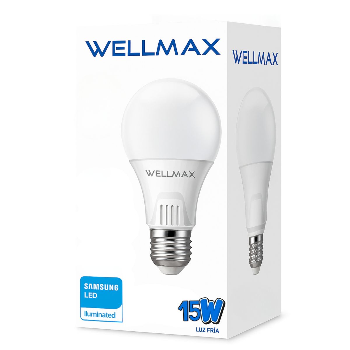 Ampolleta Led Samsung Wellmax 15W HIGH POWER LUMENS LUZ FRIA, marca WELLMAX - Foto Principal