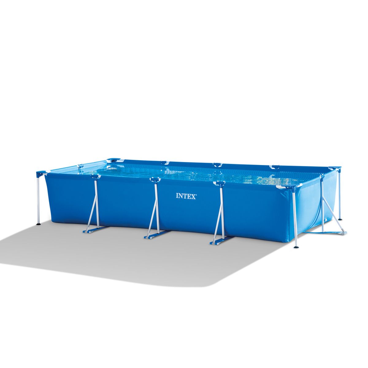 INTEX - Piscina Estructural INTEX Metal Frame, 4.50m x 2.20m x 84cm, 7127 L