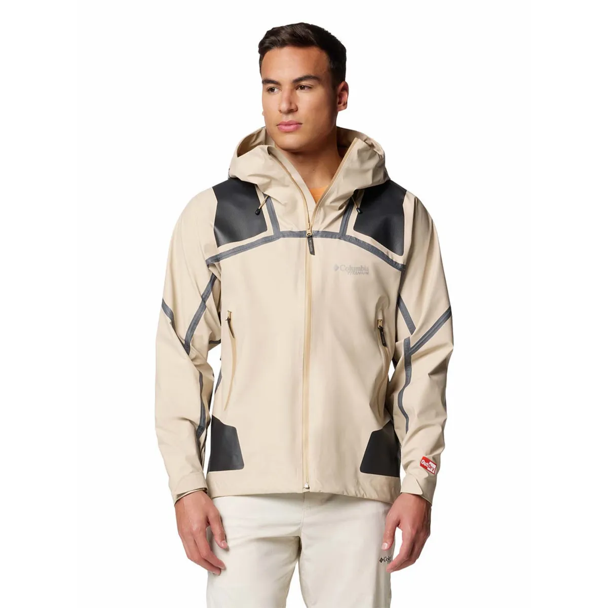 COLUMBIA - Cortaviento Hombre Whistler Peak Shell Beige COLUMBIA