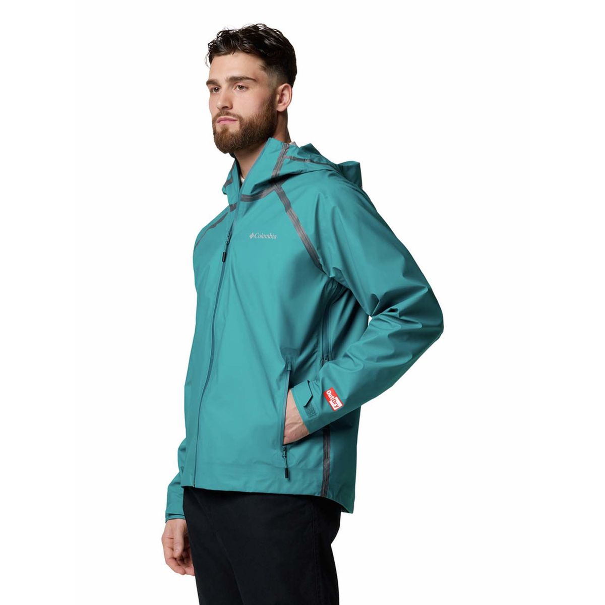 COLUMBIA - Cortaviento Hombre Reign No Shine Azul COLUMBIA