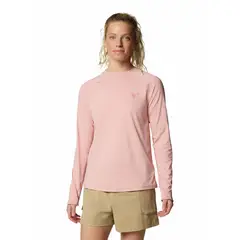 COLUMBIA - Polera Manga Larga Mujer Wild Cast Sun Rosado