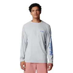 COLUMBIA - Polera Manga Larga Hombre Terminal Tackle Gris