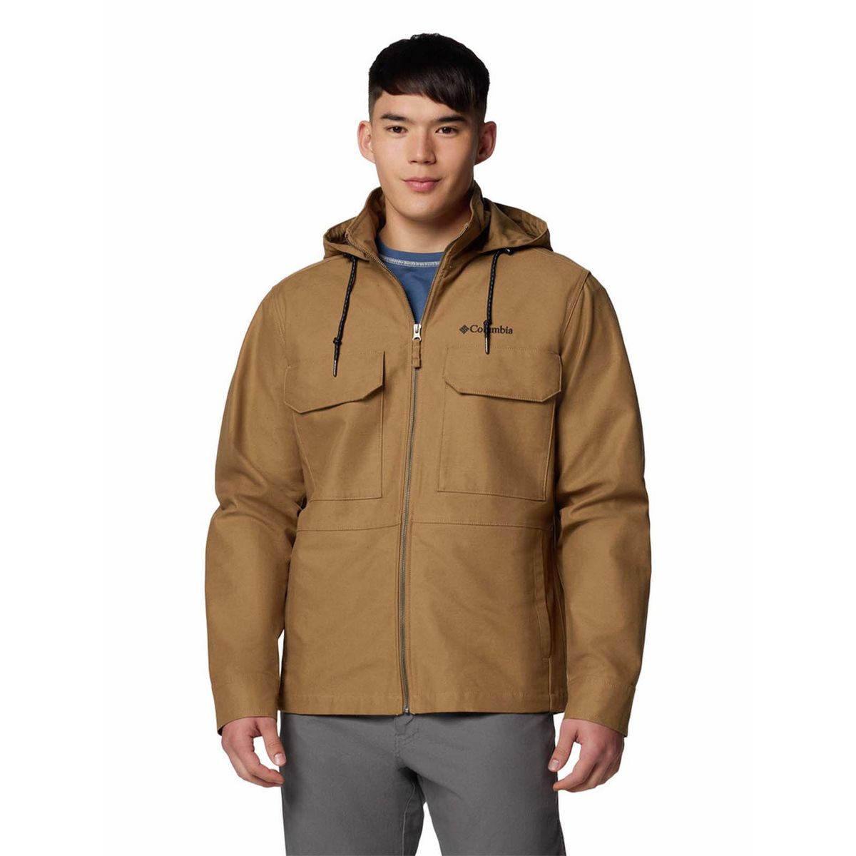 COLUMBIA - Cortaviento Hombre Indigo Canyon Café COLUMBIA