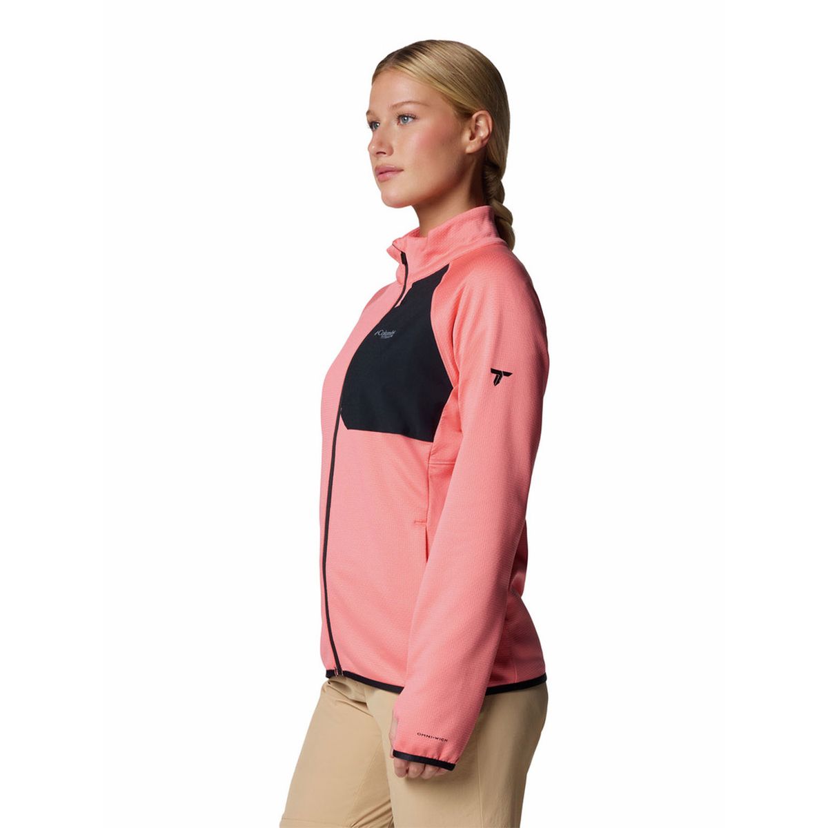 COLUMBIA - Polar Mujer Triple Canyon Grid Rosado COLUMBIA