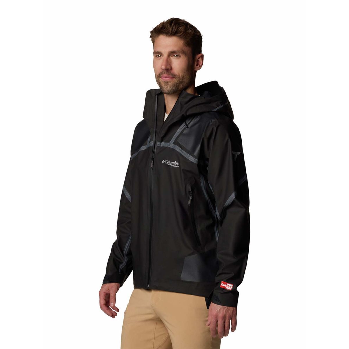 COLUMBIA - Cortaviento Hombre Whistler Peak Shell Negro COLUMBIA