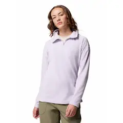 COLUMBIA - Polar Mujer Glacial IV Half Zip Morado