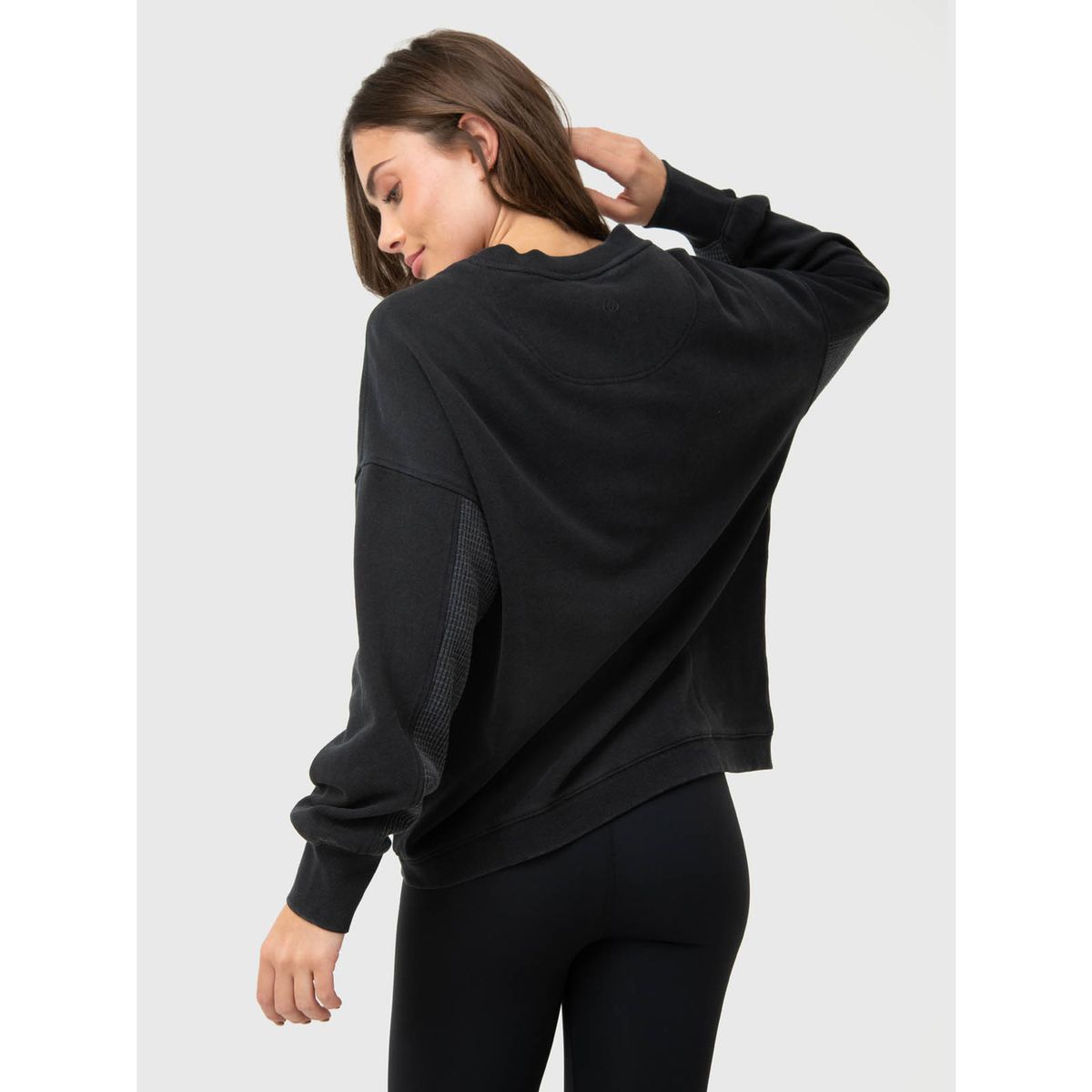 BSOUL - Polerón Mujer Oversize Crew II Negro BSOUL