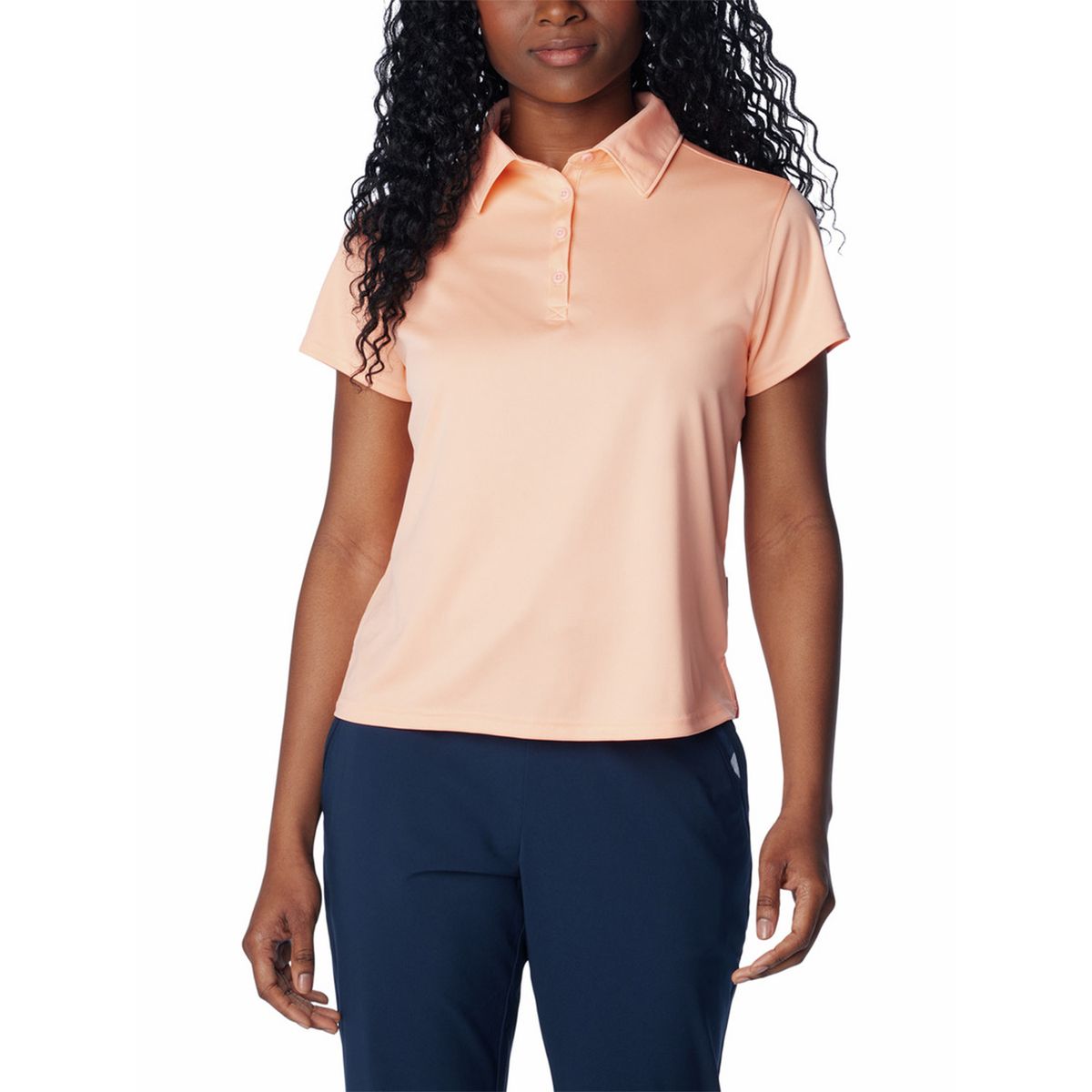 COLUMBIA - Polera Manga Corta Mujer PFG Tidal tee Rosado COLUMBIA
