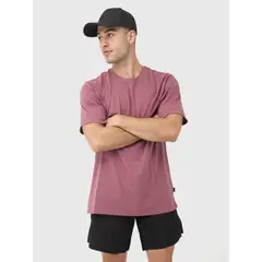 BSOUL - Polera Hombre Printed T-Shirt Rosado