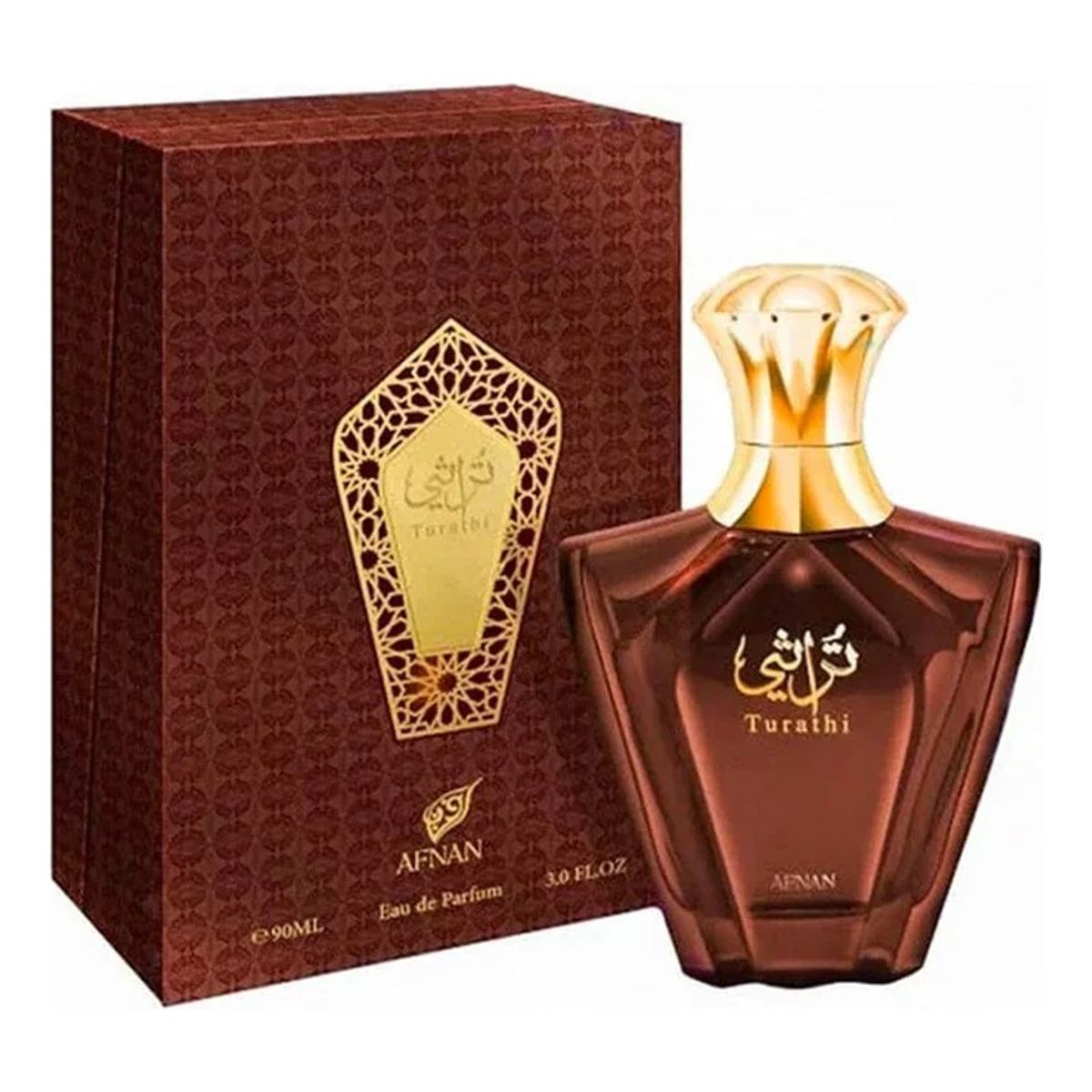 AFNAN - Perfume Edp Hombre Árabe Afnan Turathi Brown 90 Ml