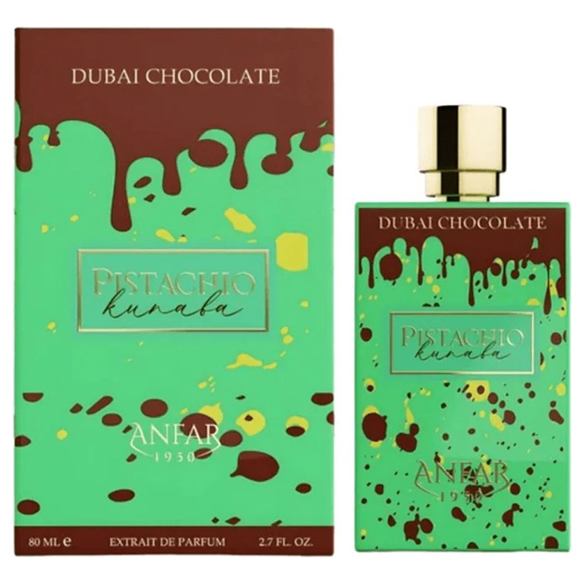 ANFAR - Parfum Anfar 1950 Pistachio Kunafa Dubai Chocolate 80ml