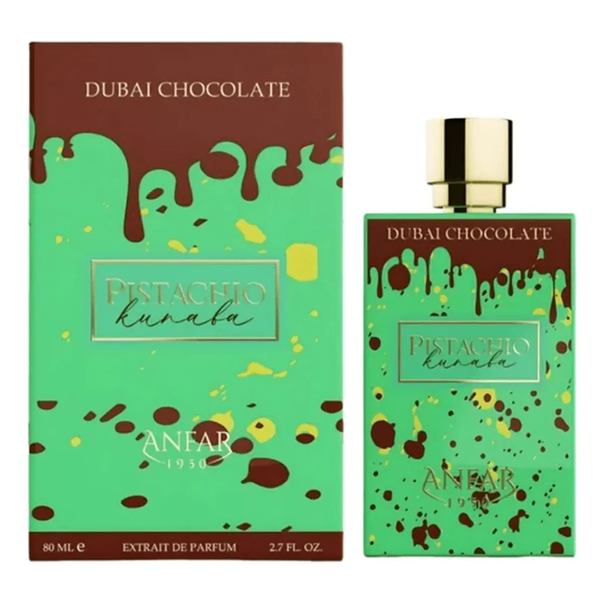 ANFAR - Parfum Anfar 1950 Pistachio Kunafa Dubai Chocolate 80ml