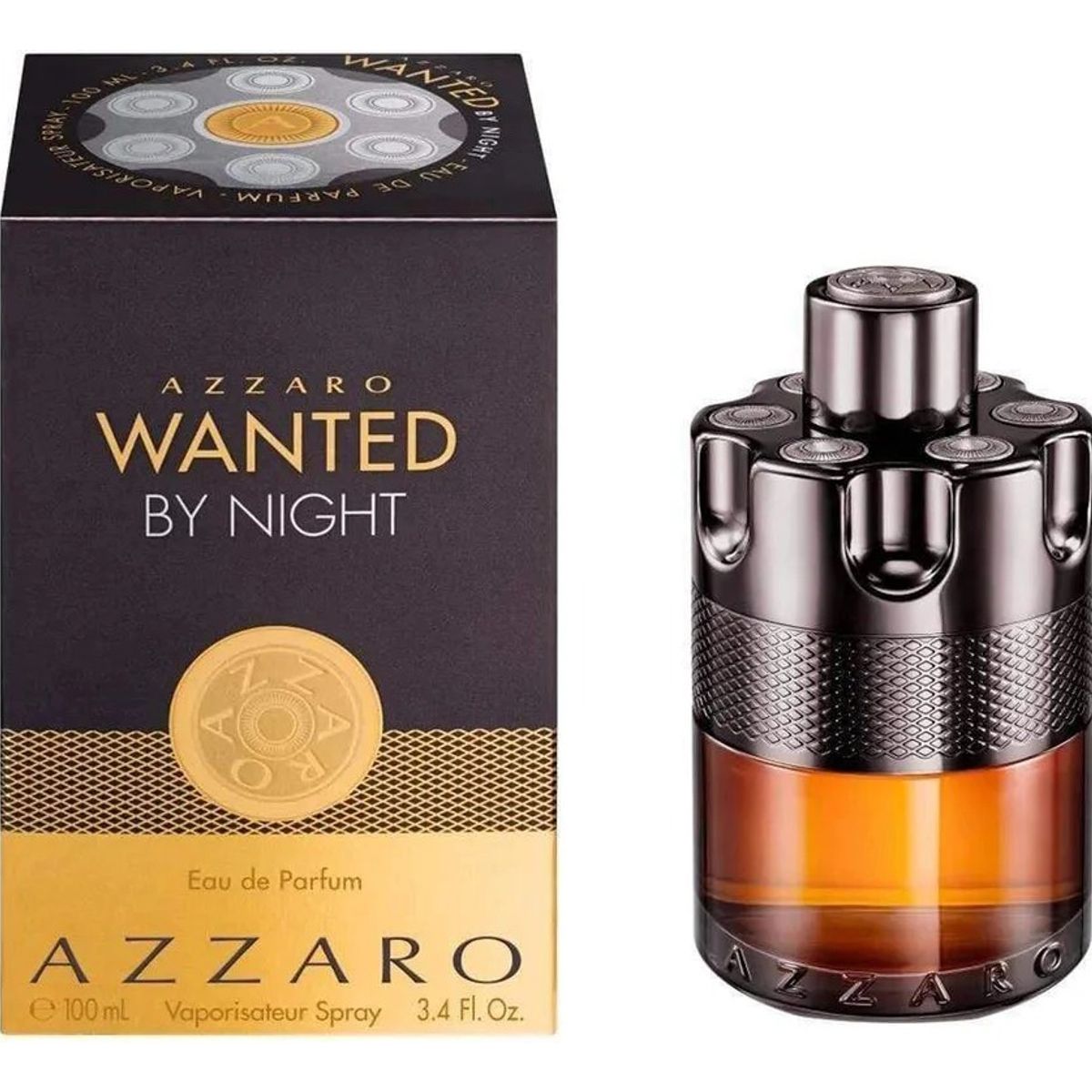 AZZARO - Perfume Amaderado Edp Hombre Azzaro Wanted By Night 100 Ml